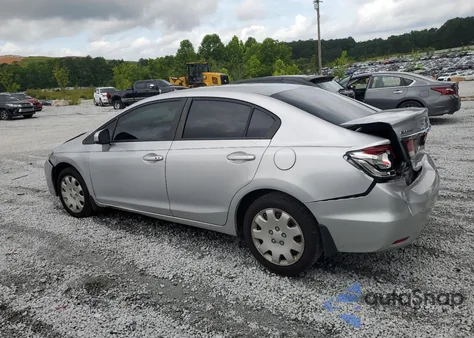 2015 Honda Civic Ex z USA, uszkodzony, nr VIN 19XFB2F86FE078540